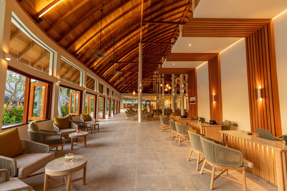 Reception and lounge