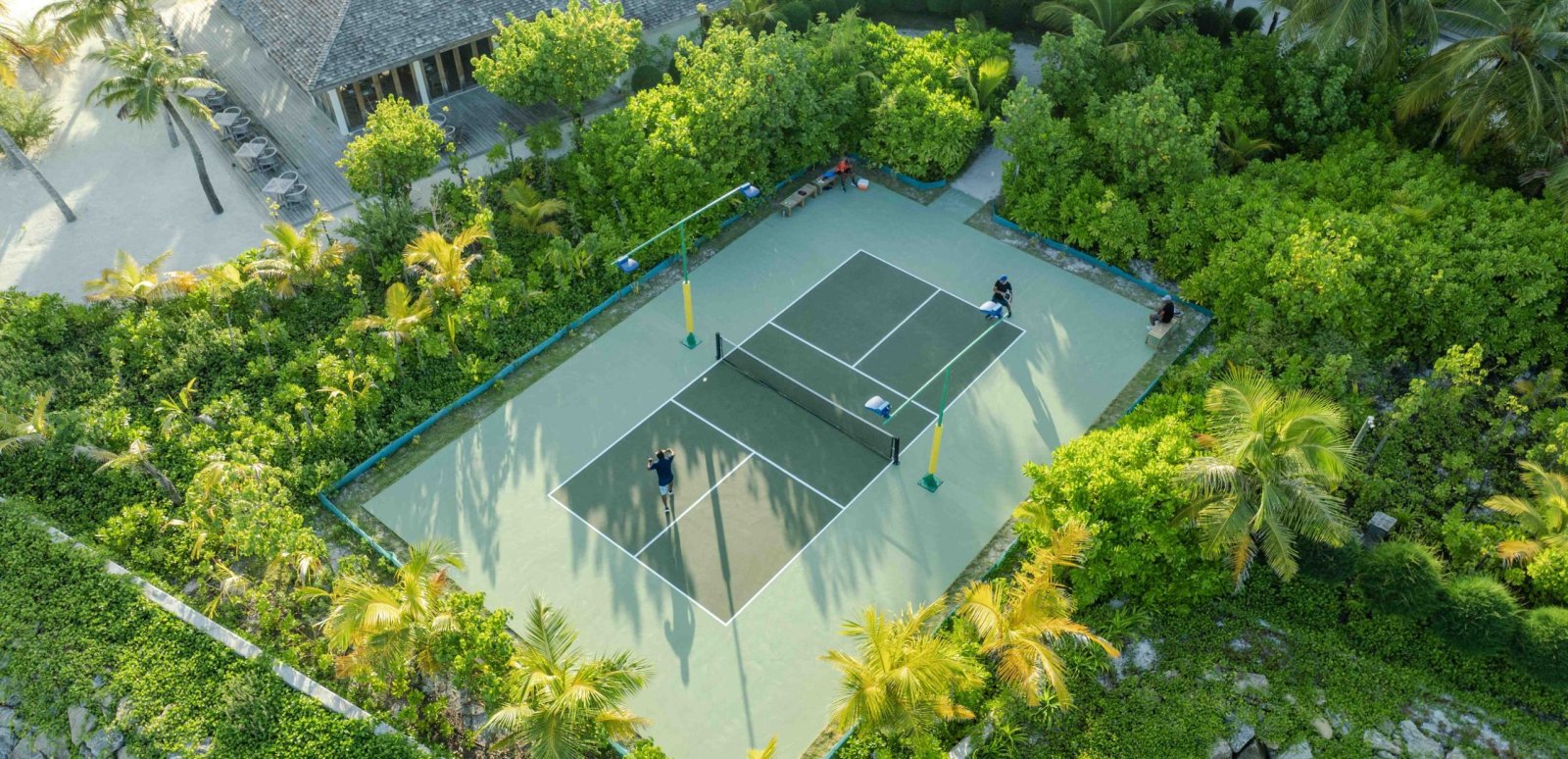 Pickleball court
