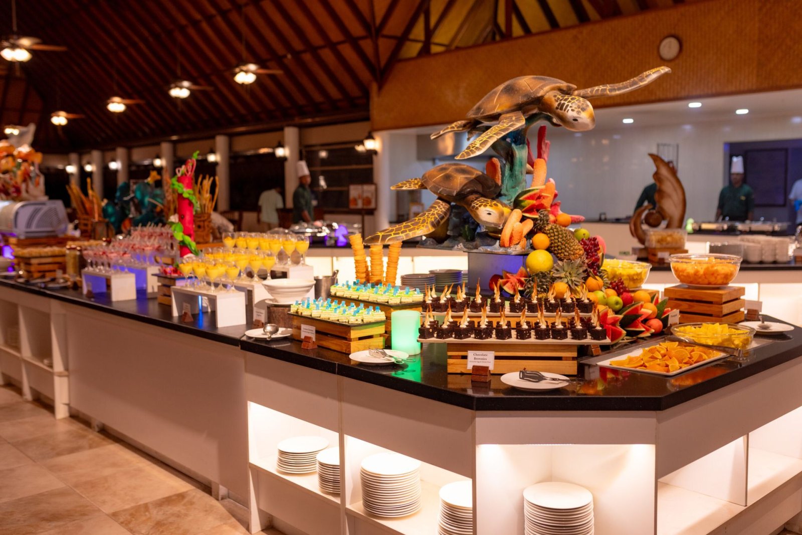 Restaurant buffet