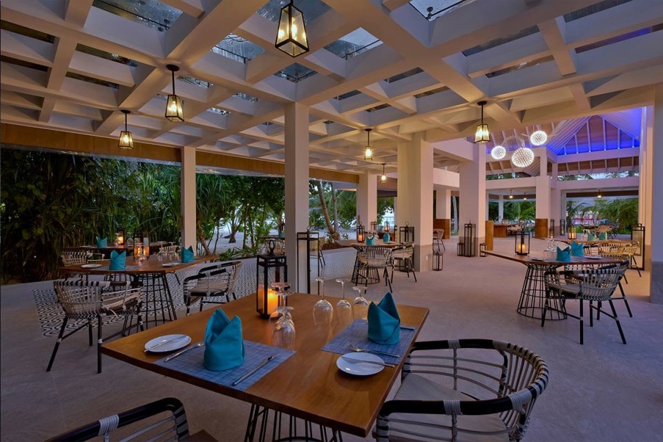 Open-air restaurant