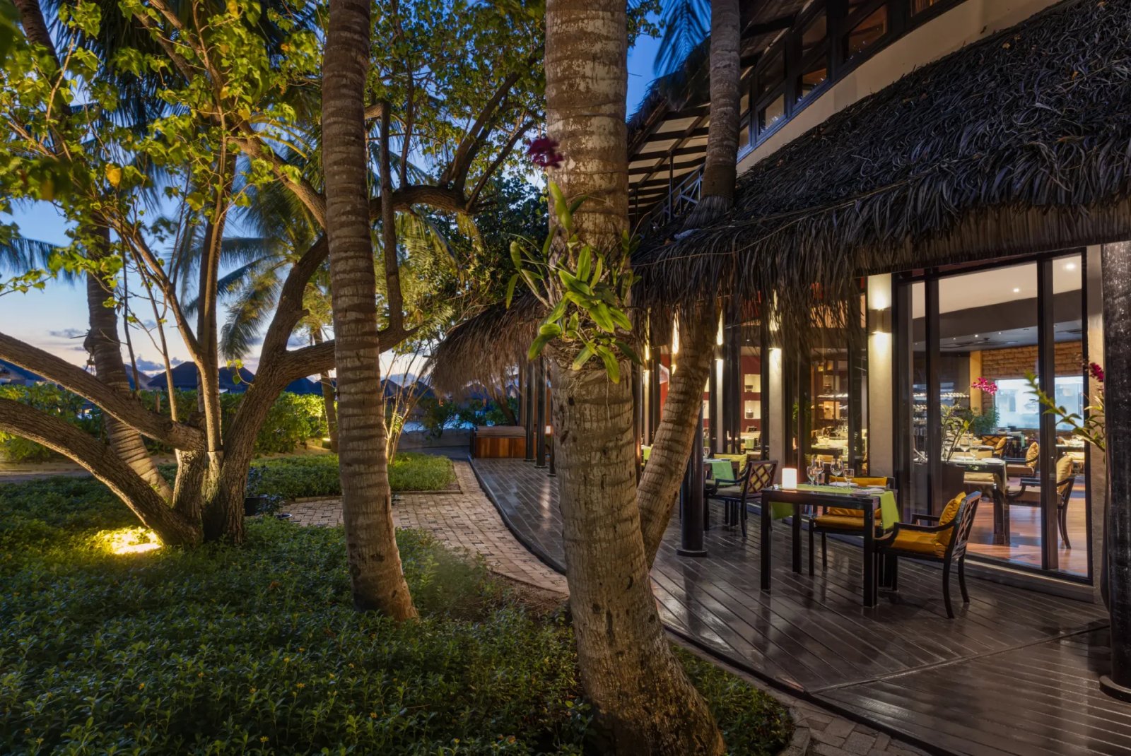 Main restaurant terrace