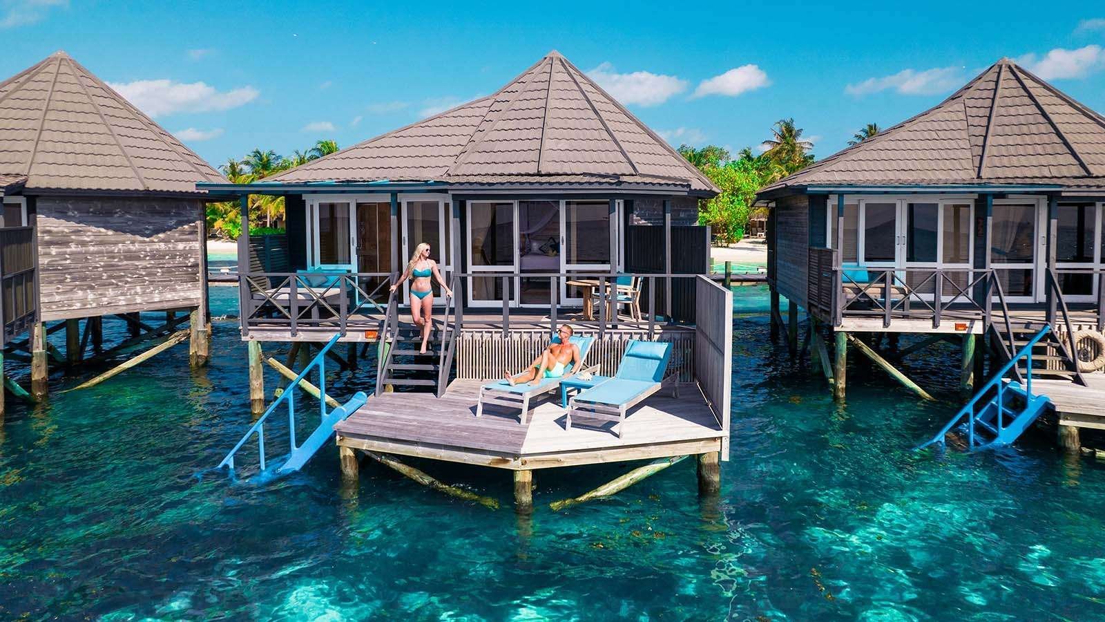 Overwater villas