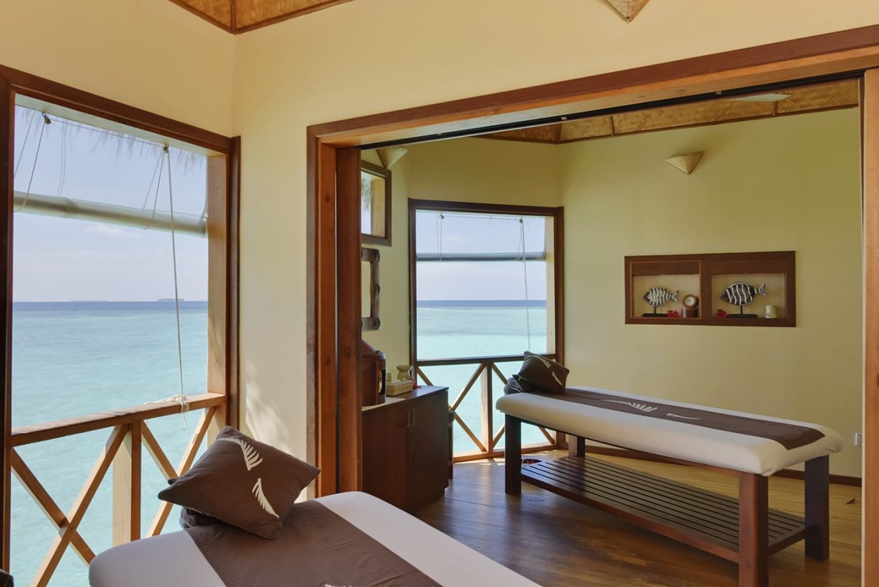 Spa treatment room