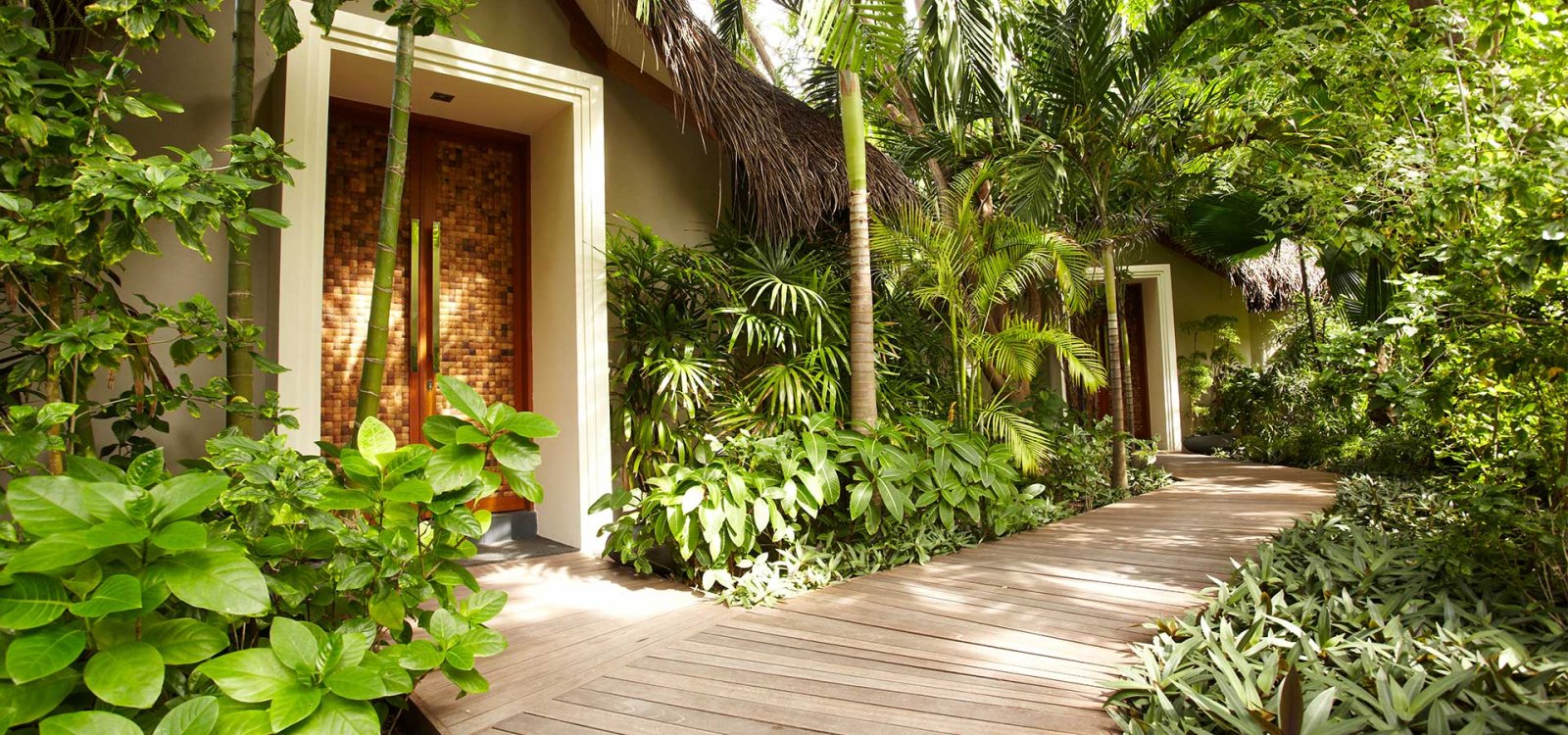 Serenity Spa garden path