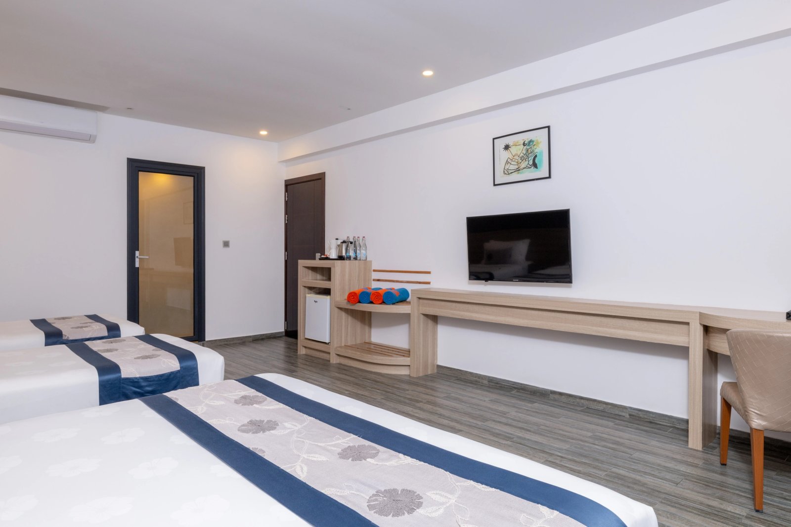 Quadruple Room City View with Balcony at Kaani Grand Seaview