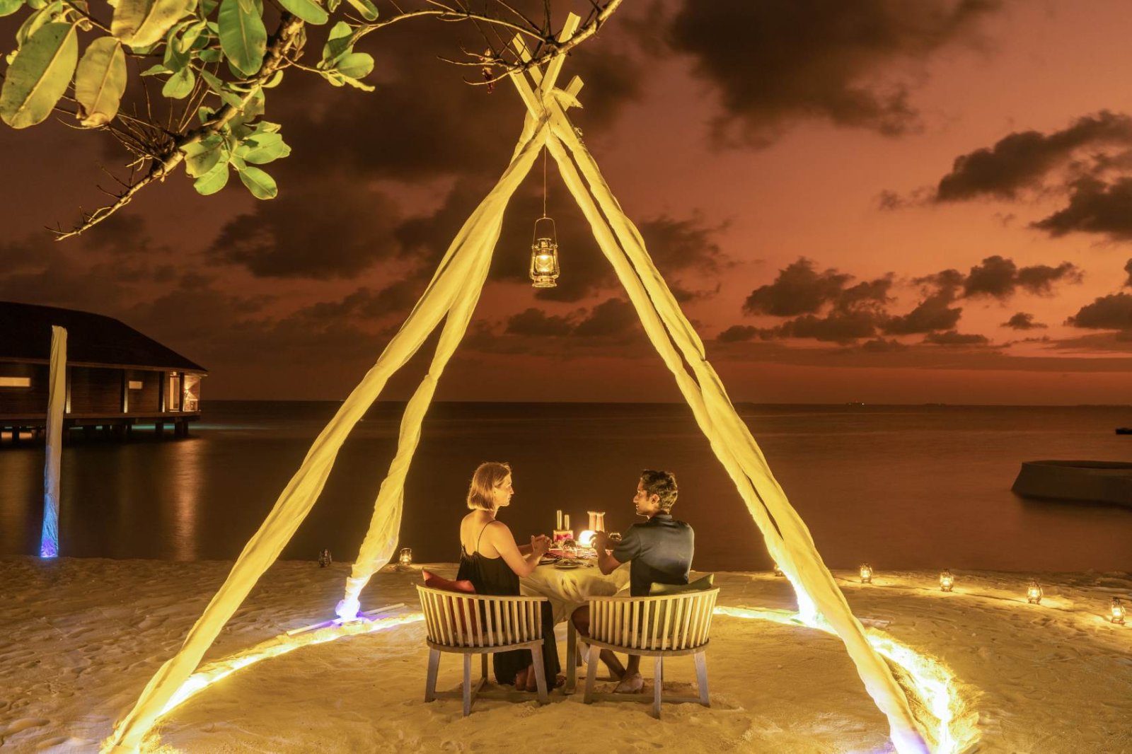 Beach dinner