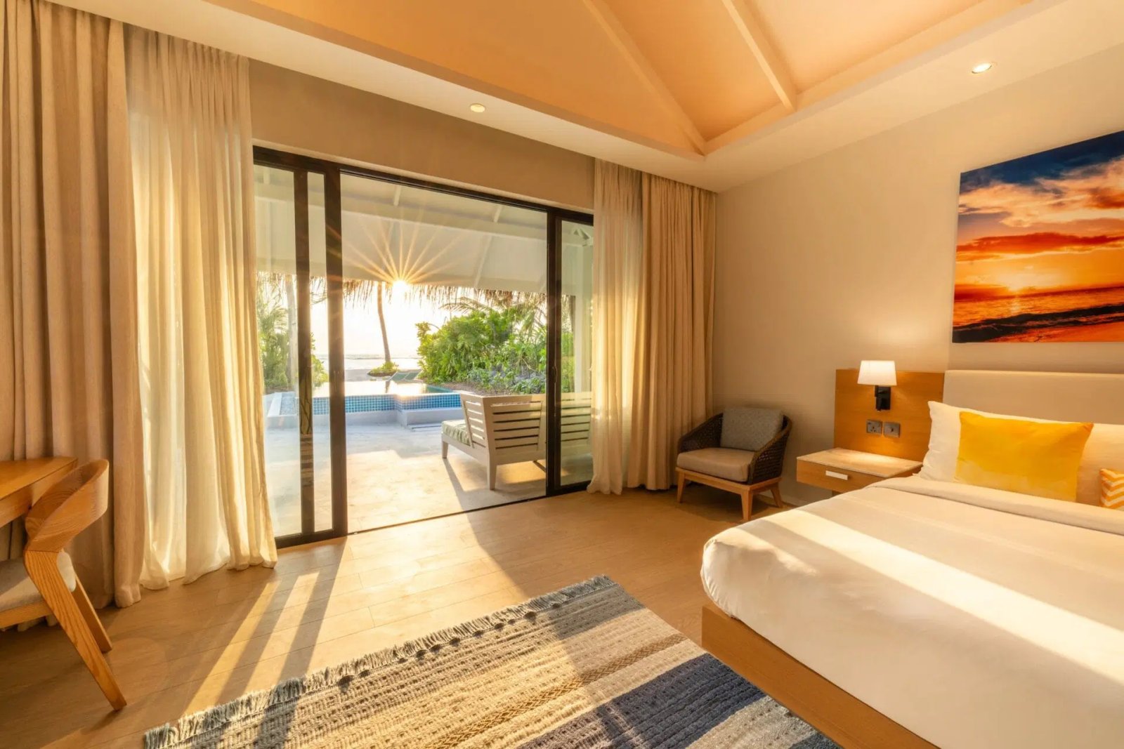 Sunset Beach Villa with Pool photo 1