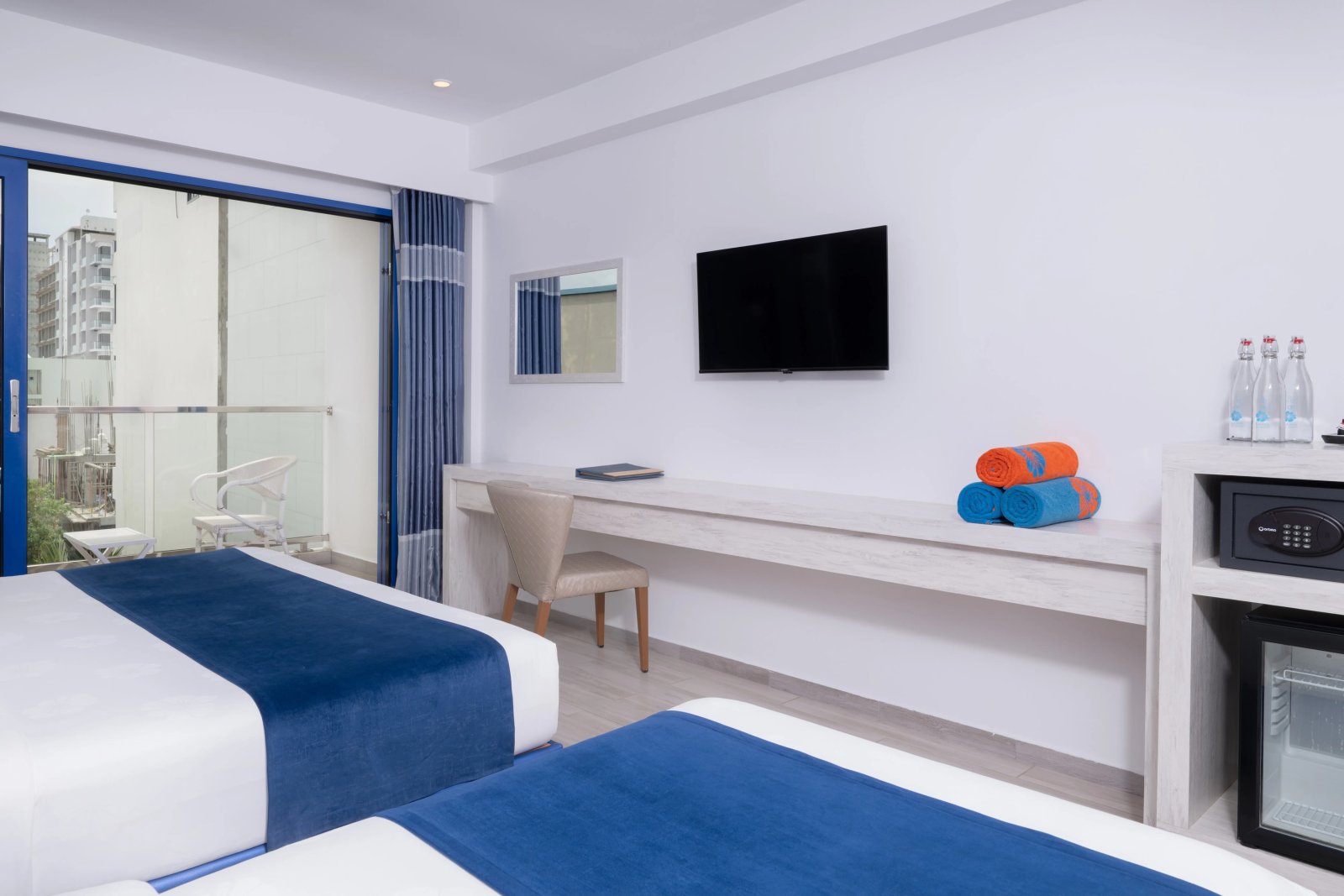 Deluxe Family Room City View with Balcony at Kaani Palm Beach