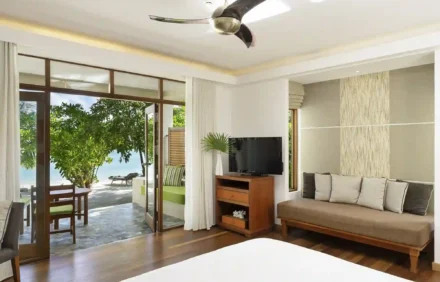 Kurumba ‘Beachfront Deluxe Bungalow’ a step away