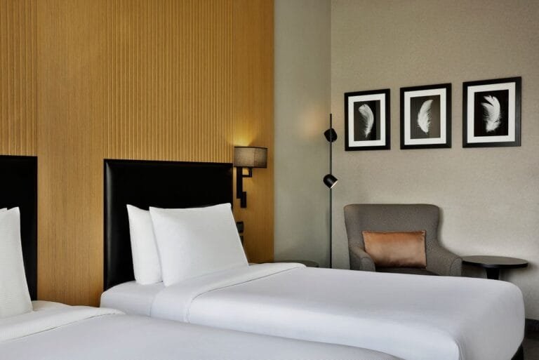 The First Collection Business Bay – Deluxe Guest room, 2 Twin, City view